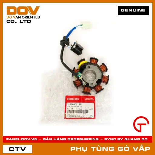 CUỘN DÂY MÁY PHÁT ĐIỆN MÃ PHỤ TÙNG 31120KVL931 — 31120KVL931