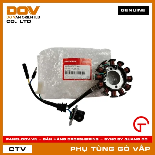 CUỘN DÂY MÁY PHÁT ĐIỆN MÃ PHỤ TÙNG 31120KWWA81 — 31120KWWA81