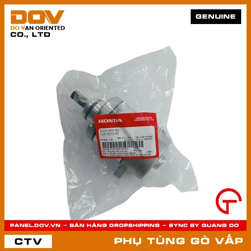 CỤM MÔTƠ ĐỀ MÃ PHỤ TÙNG 31200KPW901 — 31200KPW901