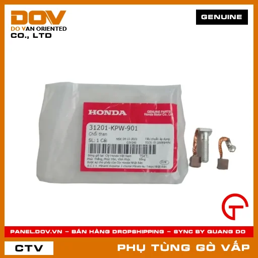 CHỔI THAN MÃ PHỤ TÙNG 31201KPW901 — 31201KPW901