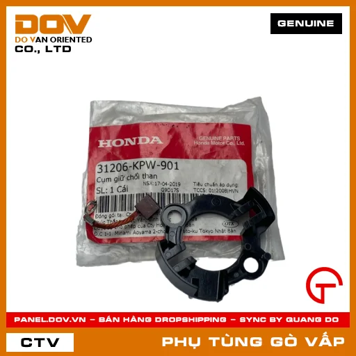 CỤM GIỮ CHỔI THAN MÃ PHỤ TÙNG 31206KPW901 — 31206KPW901