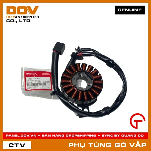 CUỘN DÂY MÁY PHÁT ĐIỆN MÃ PHỤ TÙNG 31220K1NV01 — 31220K1NV01