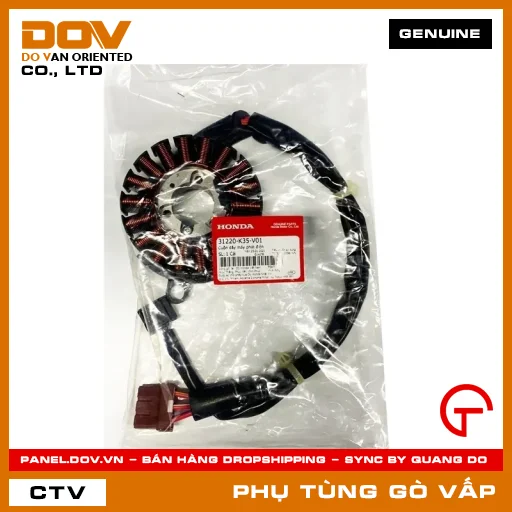 CUỘN DÂY MÁY PHÁT ĐIỆN MÃ PHỤ TÙNG 31220K35V01 — 31220K35V01