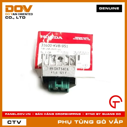 TIẾT CHẾ CHỈNH LƯU MÃ PHỤ TÙNG 31600KVB951 — 31600KVB951