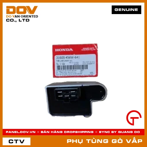 TIẾT CHẾ CHỈNH LƯU MÃ PHỤ TÙNG 31600KWW641 — 31600KWW641