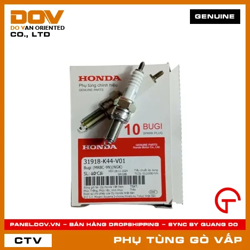 BUGI (MR8C-9N)(NGK) MÃ PHỤ TÙNG 31918K44V01 — 31918K44V01
