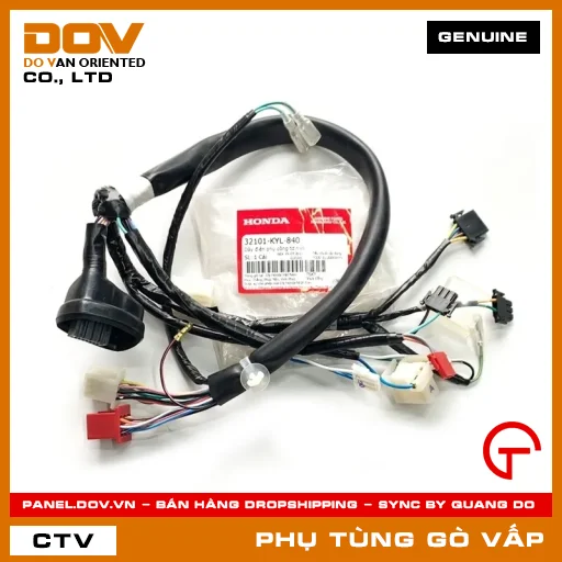 DÂY ĐIỆN PHỤ CÔNG TƠ MÉT MÃ PHỤ TÙNG 32101KYL840 — 32101KYL840