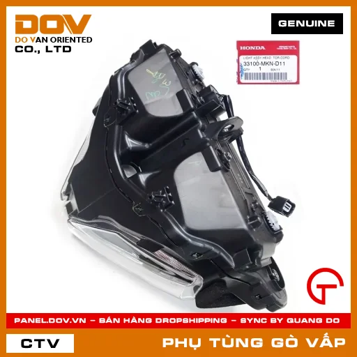CỤM ĐÈN PHA TRƯỚC MÃ PHỤ TÙNG 33100MKND11 — 33100MKND11