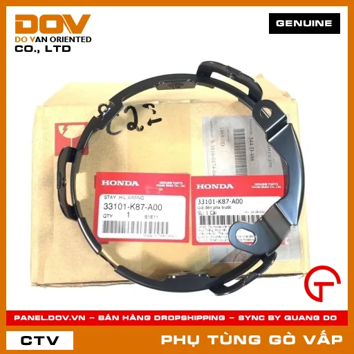 GIÁ ĐÈN PHA TRƯỚC MÃ PHỤ TÙNG 33101K87A00 — 33101K87A00