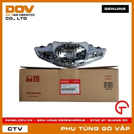 ĐÈN PHA TRƯỚC MÃ PHỤ TÙNG 33110K57V01 — 33110K57V01
