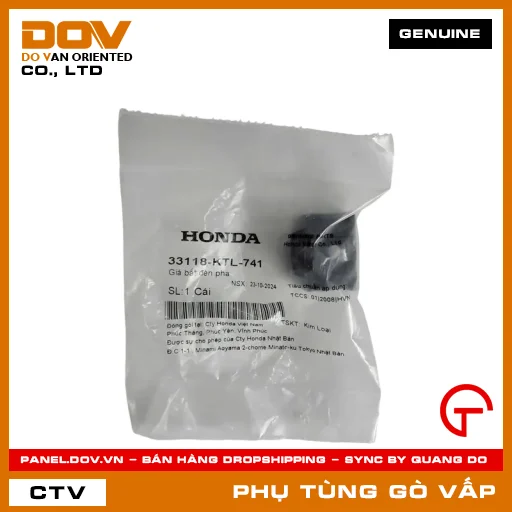 GIÁ BẮT ĐÈN PHA MÃ PHỤ TÙNG 33118KTL741 — 33118KTL741