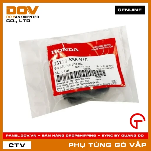 GIÁ BẮT ĐÈN PHA TRÁI MÃ PHỤ TÙNG 33119K56N10 — 33119K56N10