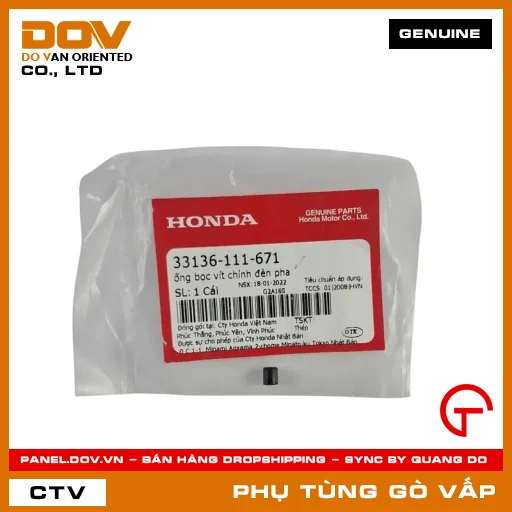 ỐNG BỌC VÍT CHỈNH ĐÈN PHA MÃ PHỤ TÙNG 33136111671 — 33136111671