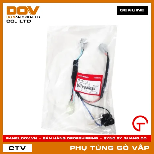 CỤM DÂY ĐIỆN ĐÈN TRƯỚC MÃ PHỤ TÙNG 33150KTL641 — 33150KTL641
