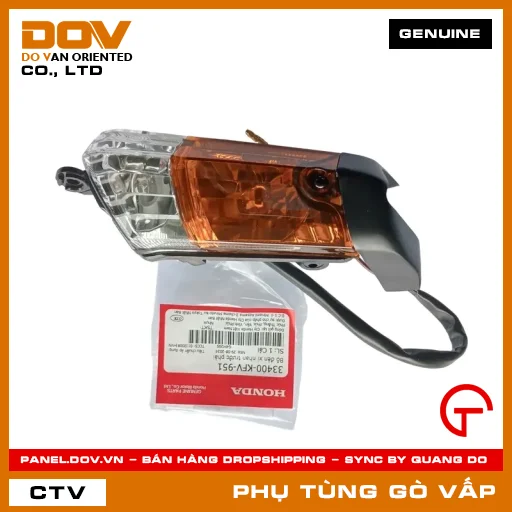BỘ ĐÈN XI NHAN TRƯỚC PHẢI MÃ PHỤ TÙNG 33400KFV951 — 33400KFV951