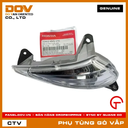 ĐÈN XI NHAN TRƯỚC PHẢI MÃ PHỤ TÙNG 33402KVGV41 — 33402KVGV41