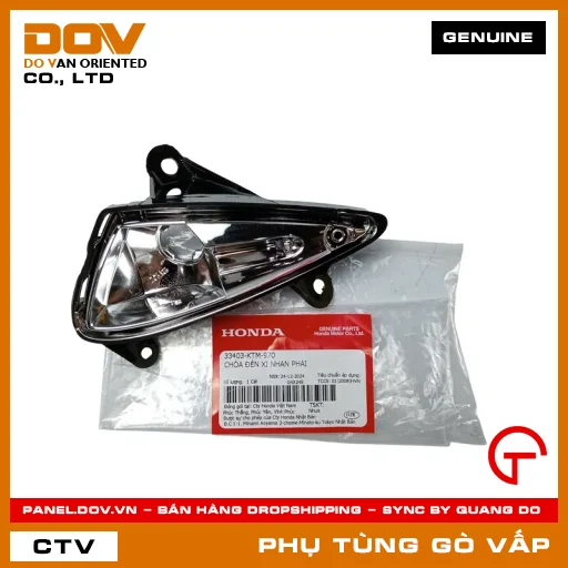 CHÓA ĐÈN XI NHAN PHẢI MÃ PHỤ TÙNG 33403KTM970 — 33403KTM970
