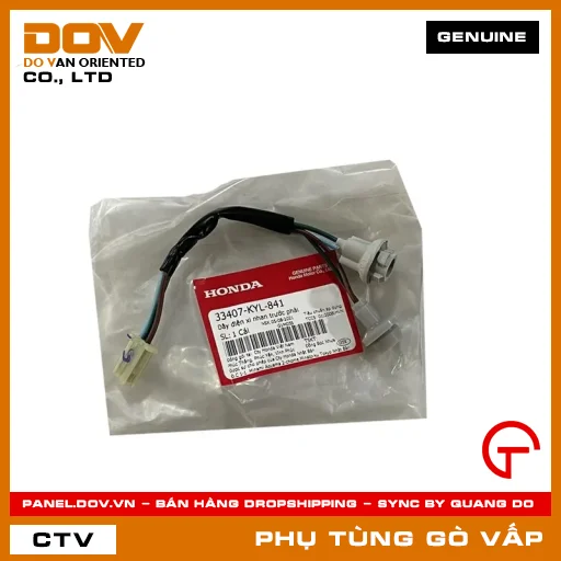 DÂY ĐIỆN XI NHAN TRƯỚC PHẢI MÃ PHỤ TÙNG 33407KYL841 — 33407KYL841