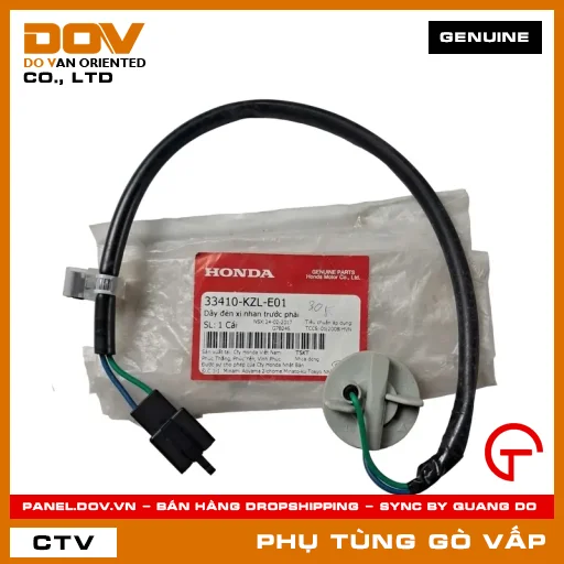 DÂY ĐÈN XI NHAN TRƯỚC PHẢI MÃ PHỤ TÙNG 33410KZLE01 — 33410KZLE01