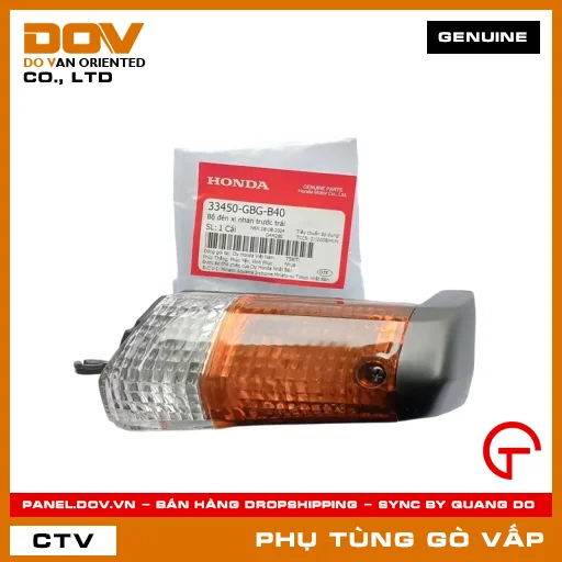 BỘ ĐÈN XI NHAN TRƯỚC TRÁI MÃ PHỤ TÙNG 33450GBGB40 — 33450GBGB40