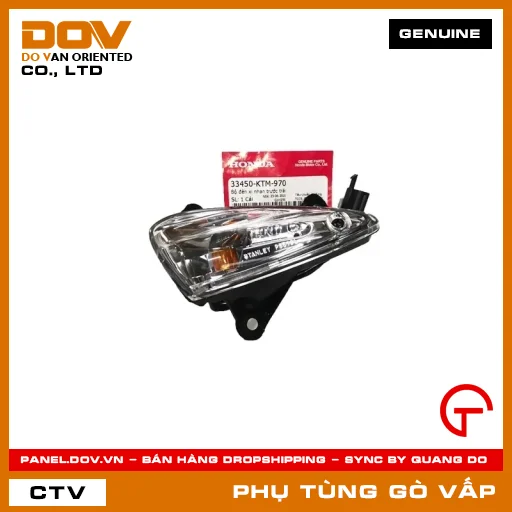 BỘ ĐÈN XI NHAN TRƯỚC TRÁI MÃ PHỤ TÙNG 33450KTM970 — 33450KTM970