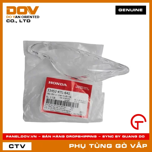 NẮP ĐÈN XI NHAN TRƯỚC TRÁI MÃ PHỤ TÙNG 33452KTL641 — 33452KTL641