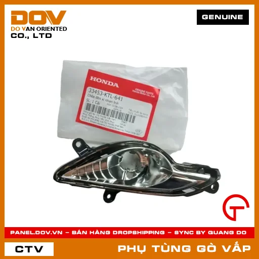 CHÓA ĐÈN XI NHAN TRÁI MÃ PHỤ TÙNG 33453KTL641 — 33453KTL641