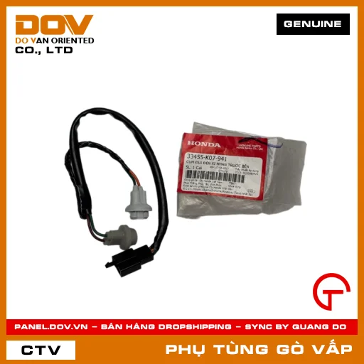 DÂY ĐIỆN ĐÈN XI NHAN TRÁI MÃ PHỤ TÙNG 33455K07941 — 33455K07941