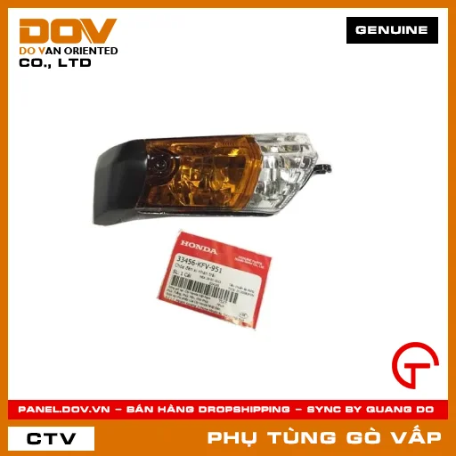 CHÓA ĐÈN XI NHAN TRÁI MÃ PHỤ TÙNG 33456KFV951 — 33456KFV951