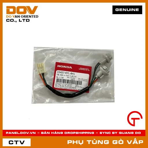 DÂY ĐIỆN XI NHAN TRƯỚC TRÁI MÃ PHỤ TÙNG 33457KYL841 — 33457KYL841