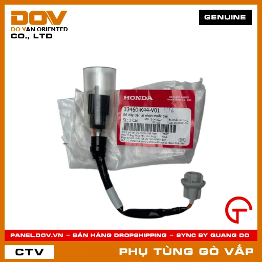 BỘ DÂY ĐÈN XI NHAN TRƯỚC TRÁI MÃ PHỤ TÙNG 33460K44V01 — 33460K44V01