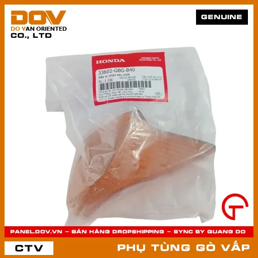 NẮP XI NHAN SAU PHẢI MÃ PHỤ TÙNG 33602GBGB40 — 33602GBGB40