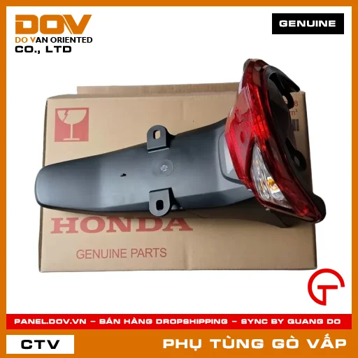 BỘ ĐÈN & CHẮN BÙN SAU MÃ PHỤ TÙNG 33700KTL642 — 33700KTL642