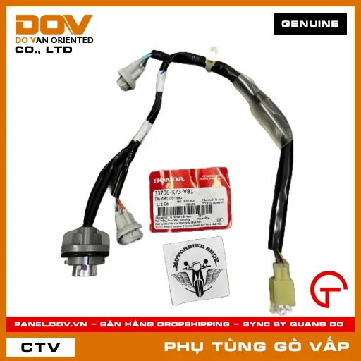 DÂY ĐIỆN ĐÈN SAU MÃ PHỤ TÙNG 33706K73V81 — 33706K73V81