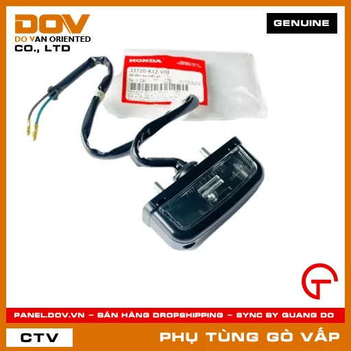 BỘ ĐÈN SOI BIỂN SỐ MÃ PHỤ TÙNG 33720K12V01 — 33720K12V01