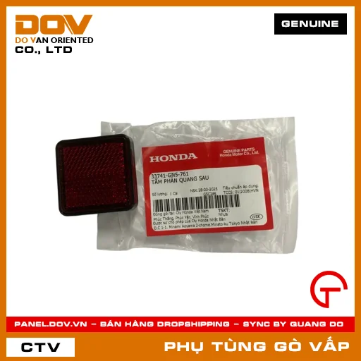 TẤM PHẢN QUANG SAU MÃ PHỤ TÙNG 33741GN5761 — 33741GN5761