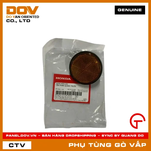 TẤM PHẢN QUANG TRƯỚC MÃ PHỤ TÙNG 33741KTGU01 — 33741KTGU01