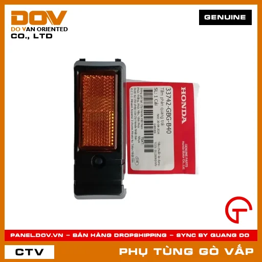TẤM PHẢN QUANG TRÁI MÃ PHỤ TÙNG 33742GBGB40 — 33742GBGB40