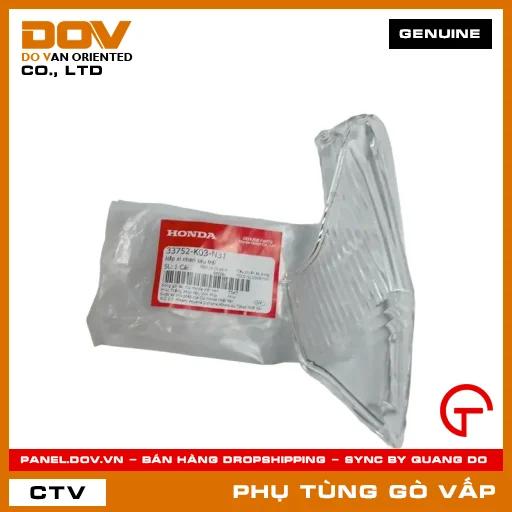 NẮP XI NHAN SAU TRÁI MÃ PHỤ TÙNG 33752K03N31 — 33752K03N31