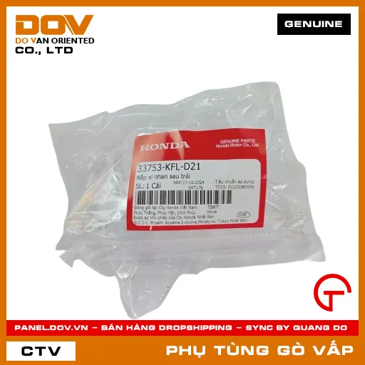 NẮP XI NHAN SAU TRÁI MÃ PHỤ TÙNG 33753KFLD21 — 33753KFLD21