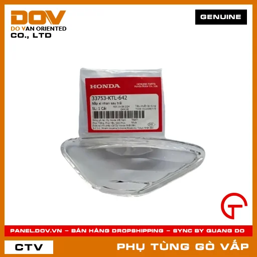 NẮP XI NHAN SAU TRÁI MÃ PHỤ TÙNG 33753KTL642 — 33753KTL642
