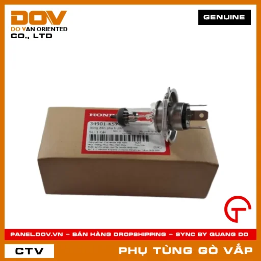 BÓNG ĐÈN PHA TRƯỚC MÃ PHỤ TÙNG 34901K57V01 — 34901K57V01