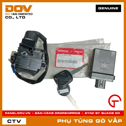 BỘ KHÓA ĐIỆN MÃ PHỤ TÙNG 35010K01900 — 35010K01900