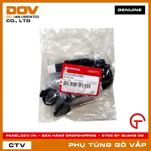 BỘ KHÓA ĐIỆN MÃ PHỤ TÙNG 35010K03M00 — 35010K03M00