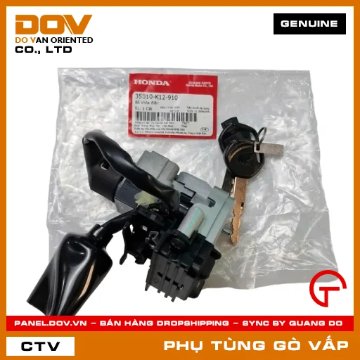 BỘ KHÓA ĐIỆN MÃ PHỤ TÙNG 35010K12910 — 35010K12910