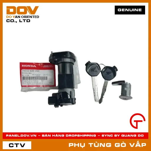BỘ KHÓA ĐIỆN MÃ PHỤ TÙNG 35010K89V00 — 35010K89V00