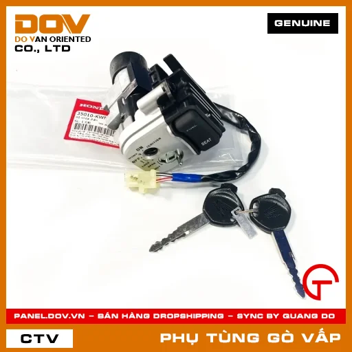 BỘ KHÓA ĐIỆN MÃ PHỤ TÙNG 35010KWN710 — 35010KWN710
