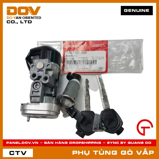 BỘ KHÓA ĐIỆN MÃ PHỤ TÙNG 35010KZLE00 — 35010KZLE00