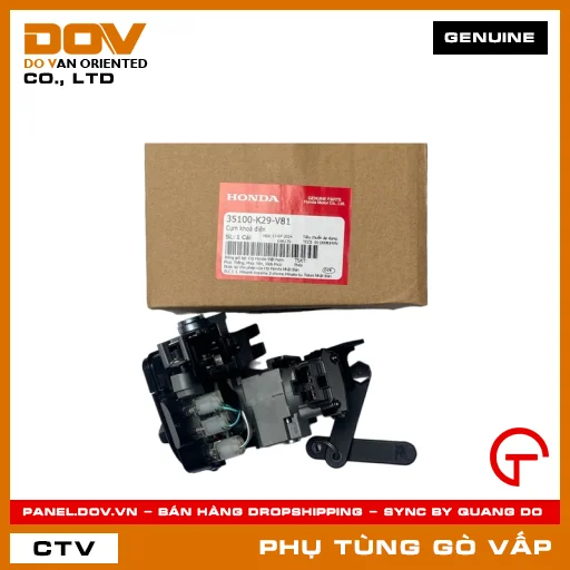 CỤM KHOÁ ĐIỆN MÃ PHỤ TÙNG 35100K29V81 — 35100K29V81