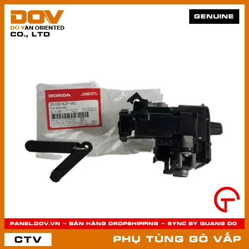 CỤM KHOÁ ĐIỆN MÃ PHỤ TÙNG 35100K2PV61 — 35100K2PV61